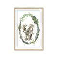 Picture of Elephant Palm Wreath _GroupedProduct_Rectangle_Portrait_Mini_ _GroupedProduct_Rectangle_Portrait_Framed_Matted_