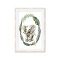 Picture of Elephant Palm Wreath _GroupedProduct_Rectangle_Portrait_Mini_ _GroupedProduct_Rectangle_Portrait_Framed_Matted_