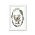 Picture of Elephant Palm Wreath _GroupedProduct_Rectangle_Portrait_Mini_ _GroupedProduct_Rectangle_Portrait_Framed_Matted_