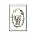 Picture of Elephant Palm Wreath _GroupedProduct_Rectangle_Portrait_Mini_ _GroupedProduct_Rectangle_Portrait_Framed_Matted_
