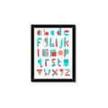 Picture of Multi Color Block Alphabet _GroupedProduct_Rectangle_Portrait_Mini_ _GroupedProduct_Rectangle_Portrait_Framed_Matted_