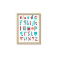 Picture of Multi Color Block Alphabet _GroupedProduct_Rectangle_Portrait_Mini_ _GroupedProduct_Rectangle_Portrait_Framed_Matted_