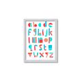 Picture of Multi Color Block Alphabet _GroupedProduct_Rectangle_Portrait_Mini_ _GroupedProduct_Rectangle_Portrait_Framed_Matted_