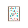 Picture of Multi Color Block Alphabet _GroupedProduct_Rectangle_Portrait_Mini_ _GroupedProduct_Rectangle_Portrait_Framed_Matted_