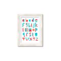 Picture of Multi Color Block Alphabet _GroupedProduct_Rectangle_Portrait_Mini_ _GroupedProduct_Rectangle_Portrait_Framed_Matted_
