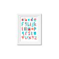 Picture of Multi Color Block Alphabet _GroupedProduct_Rectangle_Portrait_Mini_ _GroupedProduct_Rectangle_Portrait_Framed_Matted_