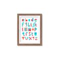 Picture of Multi Color Block Alphabet _GroupedProduct_Rectangle_Portrait_Mini_ _GroupedProduct_Rectangle_Portrait_Framed_Matted_