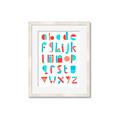 Picture of Multi Color Block Alphabet _GroupedProduct_Rectangle_Portrait_Mini_ _GroupedProduct_Rectangle_Portrait_Framed_Matted_