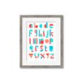 Picture of Multi Color Block Alphabet _GroupedProduct_Rectangle_Portrait_Mini_ _GroupedProduct_Rectangle_Portrait_Framed_Matted_
