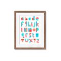 Picture of Multi Color Block Alphabet _GroupedProduct_Rectangle_Portrait_Mini_ _GroupedProduct_Rectangle_Portrait_Framed_Matted_