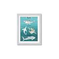 Picture of Sharks Chart _GroupedProduct_Rectangle_Portrait_Mini_ _GroupedProduct_Rectangle_Portrait_Framed_Matted_