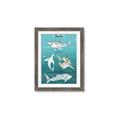 Picture of Sharks Chart _GroupedProduct_Rectangle_Portrait_Mini_ _GroupedProduct_Rectangle_Portrait_Framed_Matted_