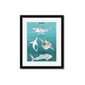 Picture of Sharks Chart _GroupedProduct_Rectangle_Portrait_Mini_ _GroupedProduct_Rectangle_Portrait_Framed_Matted_