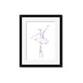 Picture of Ballerina I _GroupedProduct_Rectangle_Portrait_Mini_ _GroupedProduct_Rectangle_Portrait_Framed_Matted_