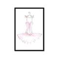 Picture of Ballerina Dress II _GroupedProduct_Rectangle_Portrait_Mini_ _GroupedProduct_Rectangle_Portrait_Framed_Matted_