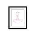 Picture of Ballerina Dress II _GroupedProduct_Rectangle_Portrait_Mini_ _GroupedProduct_Rectangle_Portrait_Framed_Matted_