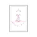 Picture of Ballerina Dress II _GroupedProduct_Rectangle_Portrait_Mini_ _GroupedProduct_Rectangle_Portrait_Framed_Matted_