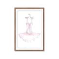 Picture of Ballerina Dress II _GroupedProduct_Rectangle_Portrait_Mini_ _GroupedProduct_Rectangle_Portrait_Framed_Matted_