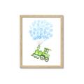 Picture of Balloon Train  _GroupedProduct_Rectangle_Portrait_Mini_ _GroupedProduct_Rectangle_Portrait_Framed_Matted_