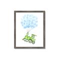 Picture of Balloon Train  _GroupedProduct_Rectangle_Portrait_Mini_ _GroupedProduct_Rectangle_Portrait_Framed_Matted_