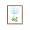 Picture of Balloon Train  _GroupedProduct_Rectangle_Portrait_Mini_ _GroupedProduct_Rectangle_Portrait_Framed_Matted_