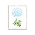 Picture of Balloon Train  _GroupedProduct_Rectangle_Portrait_Mini_ _GroupedProduct_Rectangle_Portrait_Framed_Matted_