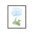 Picture of Balloon Train  _GroupedProduct_Rectangle_Portrait_Mini_ _GroupedProduct_Rectangle_Portrait_Framed_Matted_