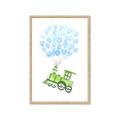 Picture of Balloon Train  _GroupedProduct_Rectangle_Portrait_Mini_ _GroupedProduct_Rectangle_Portrait_Framed_Matted_