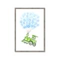 Picture of Balloon Train  _GroupedProduct_Rectangle_Portrait_Mini_ _GroupedProduct_Rectangle_Portrait_Framed_Matted_