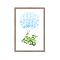 Picture of Balloon Train  _GroupedProduct_Rectangle_Portrait_Mini_ _GroupedProduct_Rectangle_Portrait_Framed_Matted_