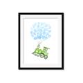 Picture of Balloon Train  _GroupedProduct_Rectangle_Portrait_Mini_ _GroupedProduct_Rectangle_Portrait_Framed_Matted_