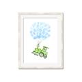 Picture of Balloon Train  _GroupedProduct_Rectangle_Portrait_Mini_ _GroupedProduct_Rectangle_Portrait_Framed_Matted_