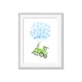Picture of Balloon Train  _GroupedProduct_Rectangle_Portrait_Mini_ _GroupedProduct_Rectangle_Portrait_Framed_Matted_