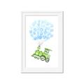 Picture of Balloon Train  _GroupedProduct_Rectangle_Portrait_Mini_ _GroupedProduct_Rectangle_Portrait_Framed_Matted_