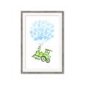 Picture of Balloon Train  _GroupedProduct_Rectangle_Portrait_Mini_ _GroupedProduct_Rectangle_Portrait_Framed_Matted_