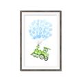 Picture of Balloon Train  _GroupedProduct_Rectangle_Portrait_Mini_ _GroupedProduct_Rectangle_Portrait_Framed_Matted_