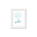 Picture of Balloon Plane _GroupedProduct_Rectangle_Portrait_Mini_ _GroupedProduct_Rectangle_Portrait_Framed_Matted_