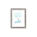 Picture of Balloon Plane _GroupedProduct_Rectangle_Portrait_Mini_ _GroupedProduct_Rectangle_Portrait_Framed_Matted_