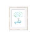Picture of Balloon Plane _GroupedProduct_Rectangle_Portrait_Mini_ _GroupedProduct_Rectangle_Portrait_Framed_Matted_
