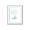 Picture of Balloon Plane _GroupedProduct_Rectangle_Portrait_Mini_ _GroupedProduct_Rectangle_Portrait_Framed_Matted_