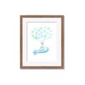 Picture of Balloon Plane _GroupedProduct_Rectangle_Portrait_Mini_ _GroupedProduct_Rectangle_Portrait_Framed_Matted_