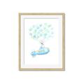 Picture of Balloon Plane _GroupedProduct_Rectangle_Portrait_Mini_ _GroupedProduct_Rectangle_Portrait_Framed_Matted_
