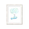 Picture of Balloon Plane _GroupedProduct_Rectangle_Portrait_Mini_ _GroupedProduct_Rectangle_Portrait_Framed_Matted_