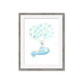 Picture of Balloon Plane _GroupedProduct_Rectangle_Portrait_Mini_ _GroupedProduct_Rectangle_Portrait_Framed_Matted_