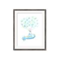Picture of Balloon Plane _GroupedProduct_Rectangle_Portrait_Mini_ _GroupedProduct_Rectangle_Portrait_Framed_Matted_