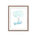 Picture of Balloon Plane _GroupedProduct_Rectangle_Portrait_Mini_ _GroupedProduct_Rectangle_Portrait_Framed_Matted_