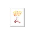 Picture of Balloon Bicycle _GroupedProduct_Rectangle_Portrait_Mini_ _GroupedProduct_Rectangle_Portrait_Framed_Matted_