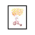 Picture of Balloon Bicycle _GroupedProduct_Rectangle_Portrait_Mini_ _GroupedProduct_Rectangle_Portrait_Framed_Matted_