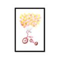 Picture of Balloon Bicycle _GroupedProduct_Rectangle_Portrait_Mini_ _GroupedProduct_Rectangle_Portrait_Framed_Matted_