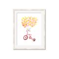 Picture of Balloon Bicycle _GroupedProduct_Rectangle_Portrait_Mini_ _GroupedProduct_Rectangle_Portrait_Framed_Matted_